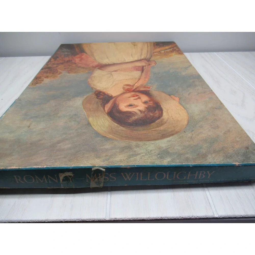 SPRINGBOK JIGSAW PUZZLE‎ ROMNEY MISS WILLOUGHBY COMPLETE 250 PC VINTAGE 1964